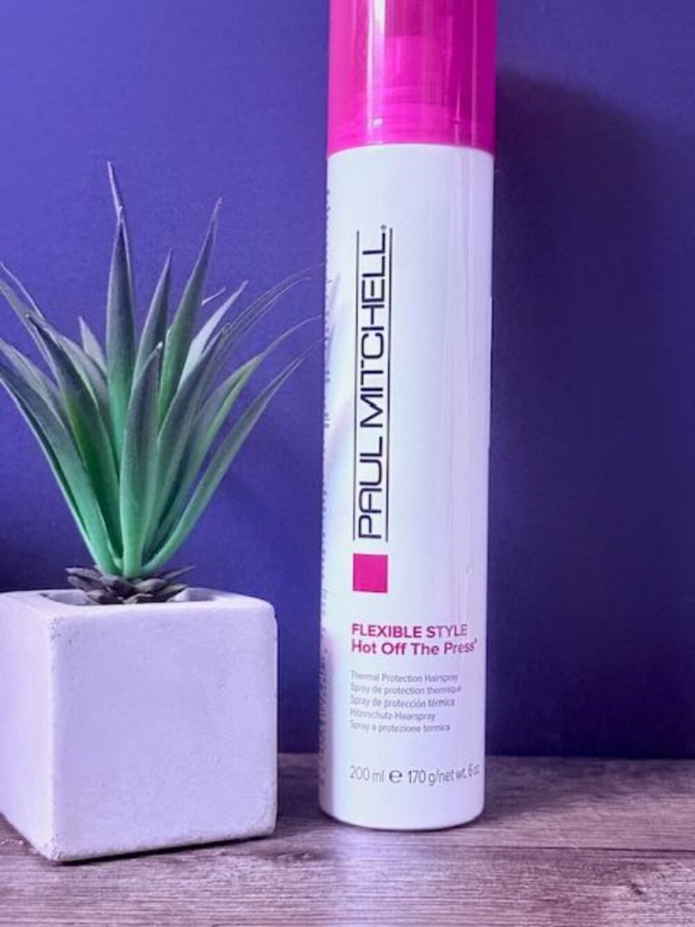 🔥 Paul Mitchell Hot Off The Press Thermal Protection Hairspray 6.8 oz NEW